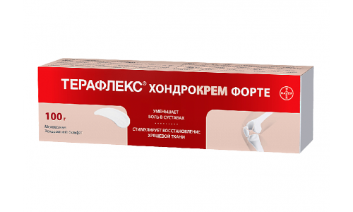 Терафлекс Хондрокрем Форте, крем для наруж примен 100г