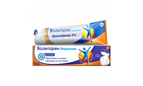 Вольтарен Эмульгель, гель для наружн примен 2% 150г