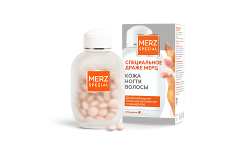 Специальное драже Мерц кожа ногти волосы, драже №120 фото 2