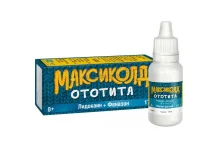 Максиколд Ототита, капли ушн 1%+4% 15мл