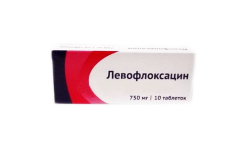 Левофлоксацин, таблетки ппо 750мг №10