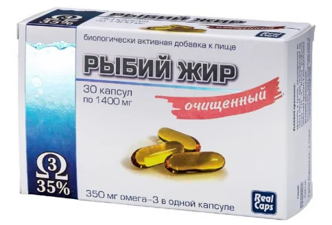 Омега-3-РеалКапс, капсулы 1400мг №30