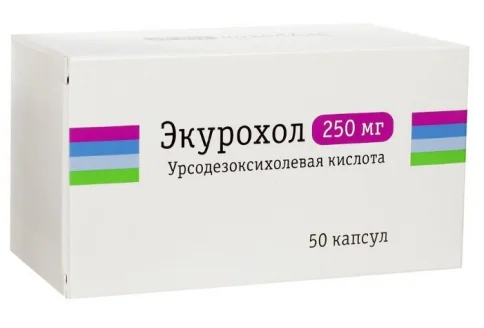 Экурохол, капсулы 250мг №50
