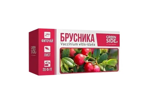 Фиточай Грин Сайд 1,5г №20 брусника