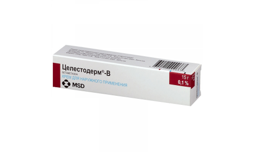 ЦЕЛЕСТОДЕРМ В, КРЕМ 0.1% 15Г