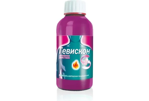 Гевискон Двойное Действие, суспензия для внутр примен 300мл мятная