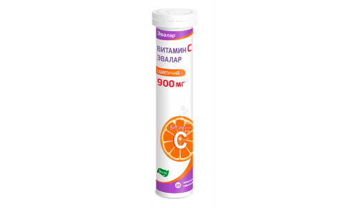 Витамин C, таблетки шип 900мг 3,5г №20