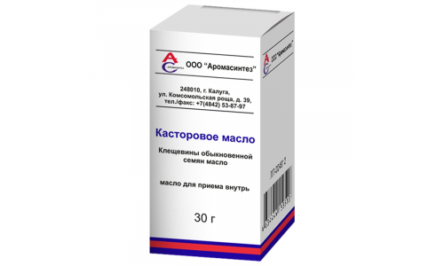 Касторовое масло, для внутр примен 30мл
