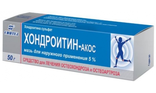 Хондроитин Акос, мазь для наруж примен 5% 50г
