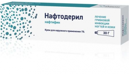 Нафтодерил, крем для наруж примен 1% 30г