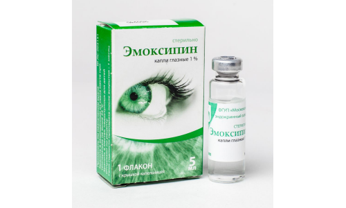ЭМОКСИПИН, КАПЛИ ГЛАЗНЫЕ 1% 5МЛ