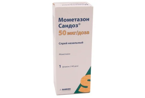 Мометазон Сандоз, спрей наз 50мкг/доз 140ДОЗ 18г