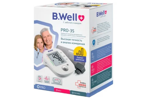B.Well Pro-35 тонометр автомат индикатор аритмии память 30 измер