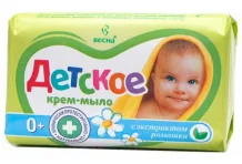 МЫЛО ДЕТСКОЕ РОМАШКА 0+ 90Г