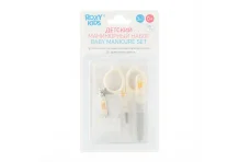 Рокси-Кидс набор маникюрный 0+ мес ножницы+пилка+кусачки