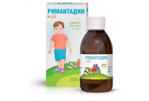 Римантадин Кидс, сироп 2мг/мл 200мл + мерная ложка