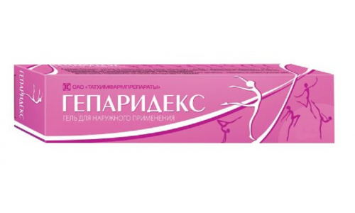 Гепаридекс, гель для наружн примен 50г