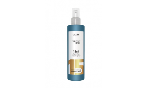 Ollin perfect hair, крем-спрей 15в1 несмываемый 250мл