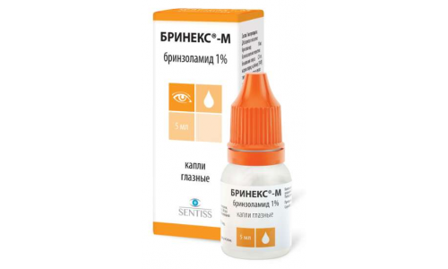 Бринекс-М, капли глазн 1% 5мл