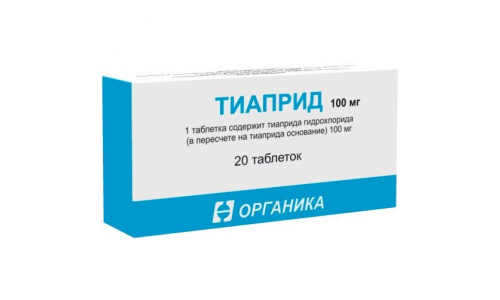 107 Тиаприд таб 100мг №20