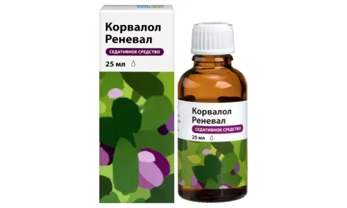 Корвалол-Реневал, капли д/внутр примен 25мл