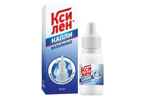 Ксилен, капли наз 0,1% фл-кап 10мл