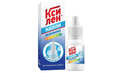 Ксилен, капли наз 0,05% фл-кап 10мл