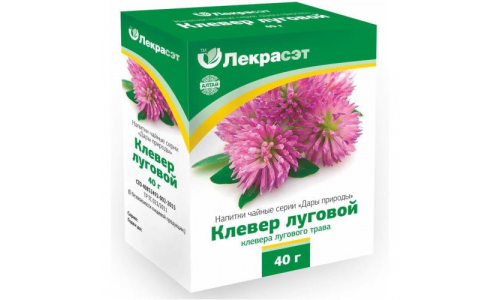 Ч/напиток клевер луговой трава 40г