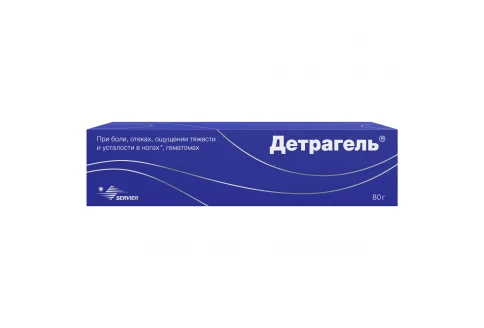 Детрагель, гель для наруж примен 80г