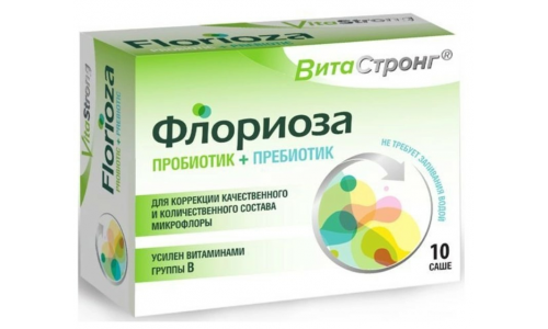 Витастронг Флориоза, порошок для внутр примен 1,7г, саше №10