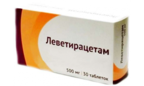 Леветирацетам, таблетки ппо 500мг №30