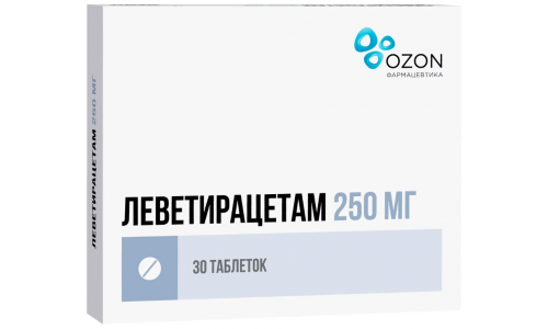 Леветирацетам таб ппо 250мг №30