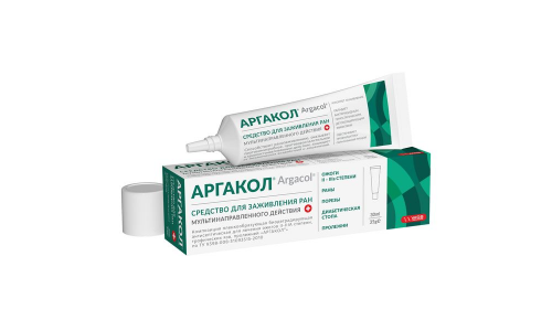 Аргакол ср-во 35г д/заж ран