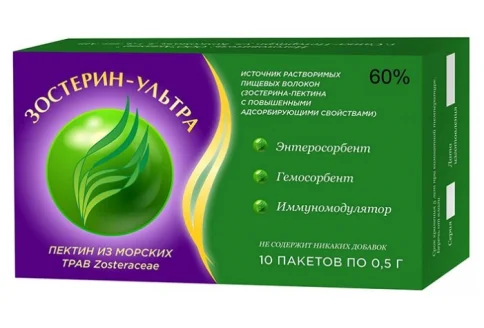 Зостерин Ультра 60, порошок 0,5г №10