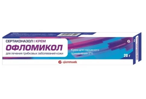 Офломикол, крем для наруж примен 2% 20г