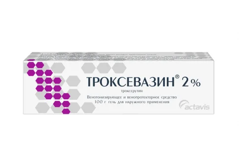 Троксевазин, гель для наруж примен 2% 100г
