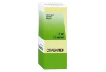 Слабилен, капли для внутр примен 7,5мг/мл 15мл