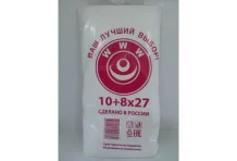Пакет 8смX27см фасов ПНД 10+