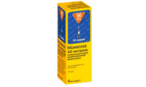 Моменза, спрей наз 50мкг/доза 140доз 18г