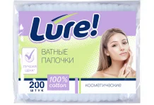 Lure ватные палочки №200 п/э