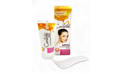 Леди карамель крем д/депиляции лица ультранежный 50мл