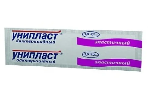 Унипласт пластырь бактерицидный 1,9смX7,2см эластичный