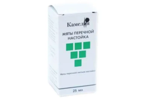 Мята перечная, настойка фл 25мл