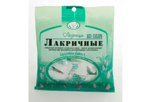 Леденцы лакричные б/сахара 50г
