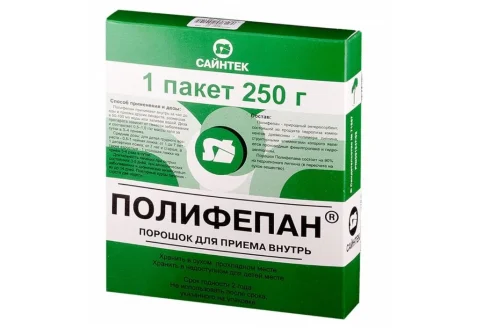 Полифепан, порошок для суспензии для внутр 250г