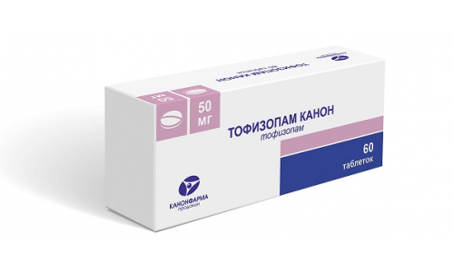 107 Тофизопам-Канон таб 50мг №60
