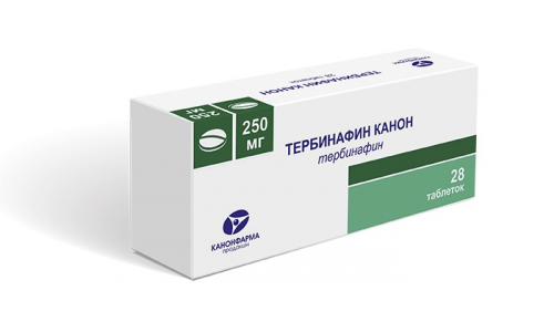 Тербинафин Канон, таблетки 250мг №28