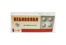 Небиволол, таблетки 5мг №60