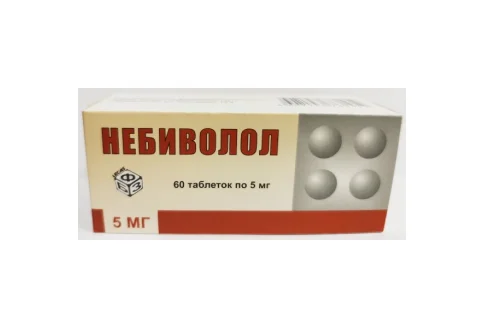 Небиволол, таблетки 5мг №60
