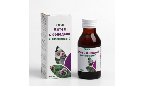 Алтея сироп 100мл солодка с вит C